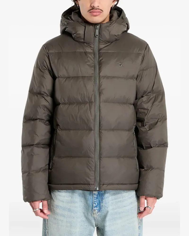 Calvin Klein Kapuzenjacke mit Reißverschluss - Grau Grau