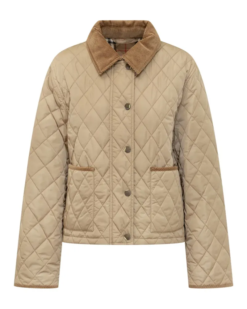 Burberry quilted corduroy jacket - Nude Nude