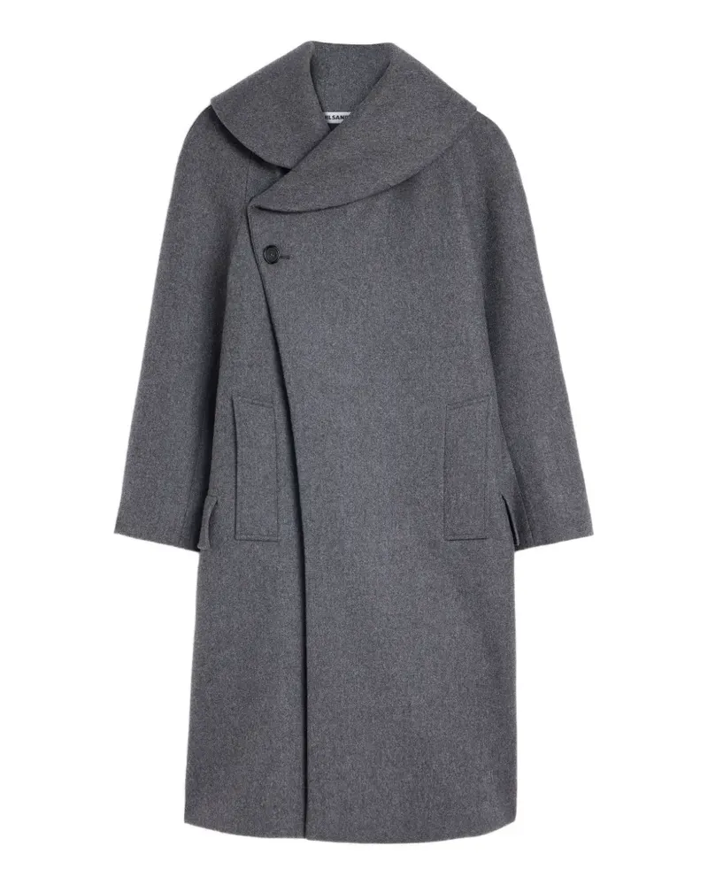 Jil Sander double wool coat - Grau Grau