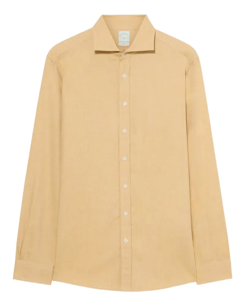 Brooks Brothers Hemd mit Spreizkragen - Nude Nude