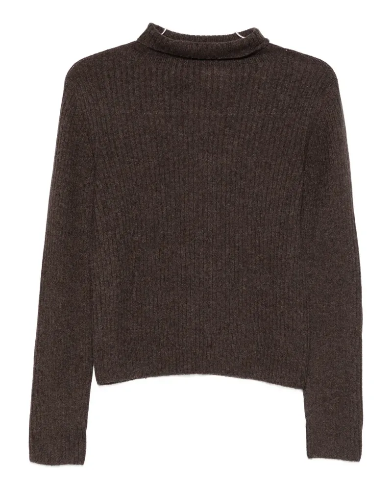 Gran Sasso Pullover mit Rollkragen - Braun Braun