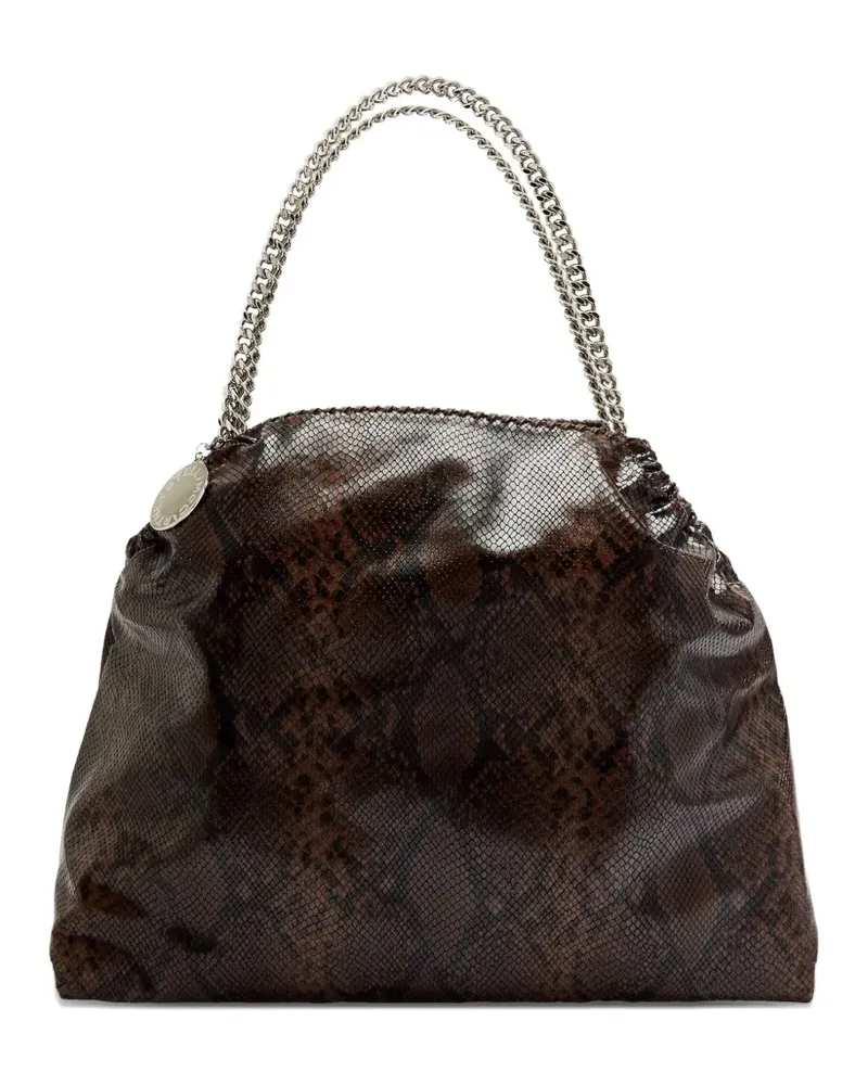Stella McCartney Falabella python-effec shoulder bag - Braun Braun