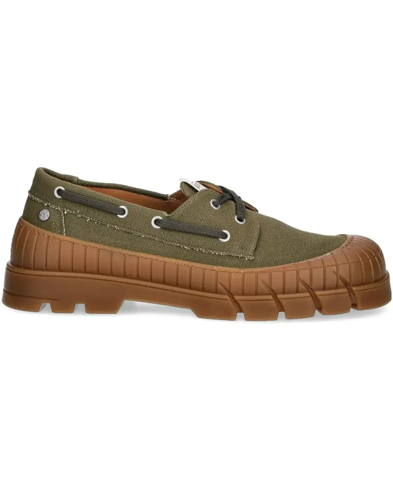 Kenzo Loafer mit Kontrasteinsätzen - Grün Grün