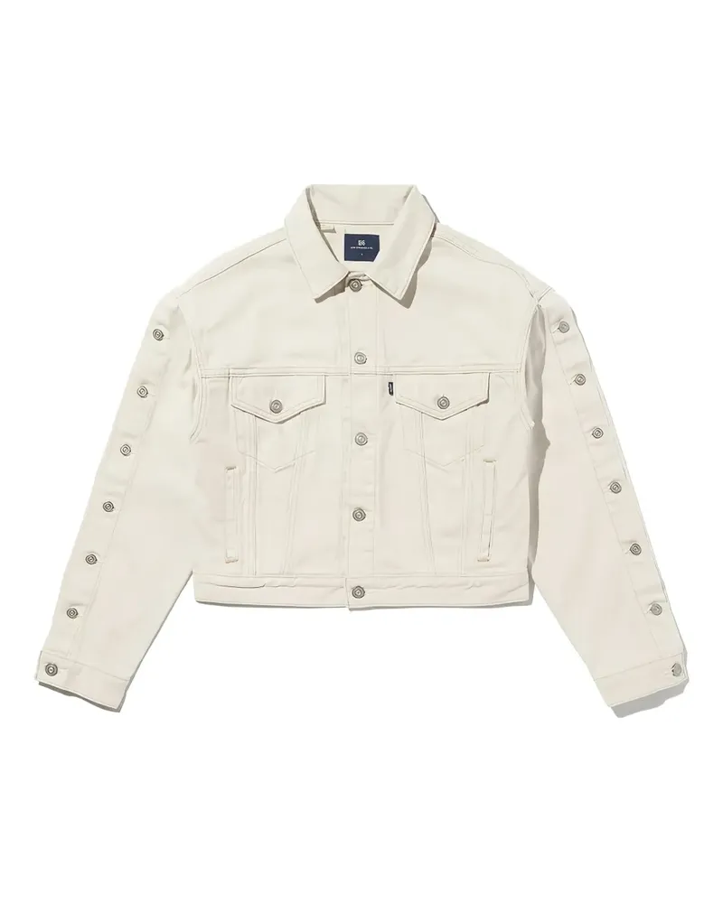Levi's Blue Tab™ Jacke mit Knopfverschluss - Weiß Weiß
