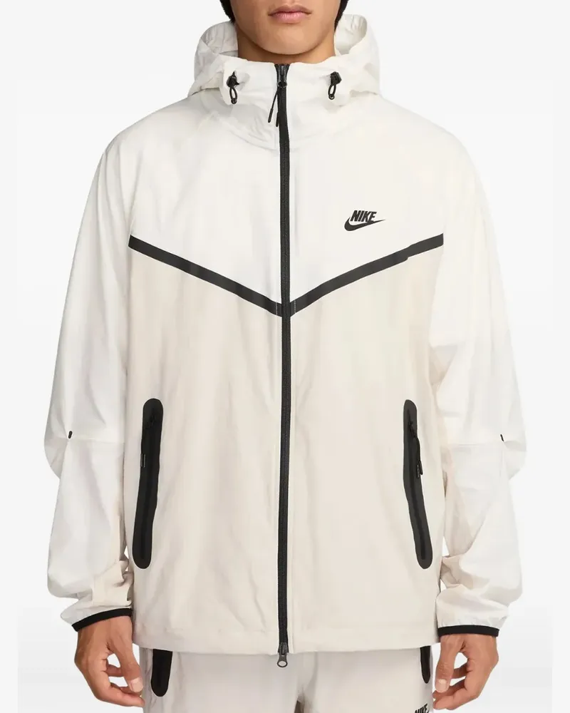 Nike Tech Kapuzenjacke - Weiß Weiß