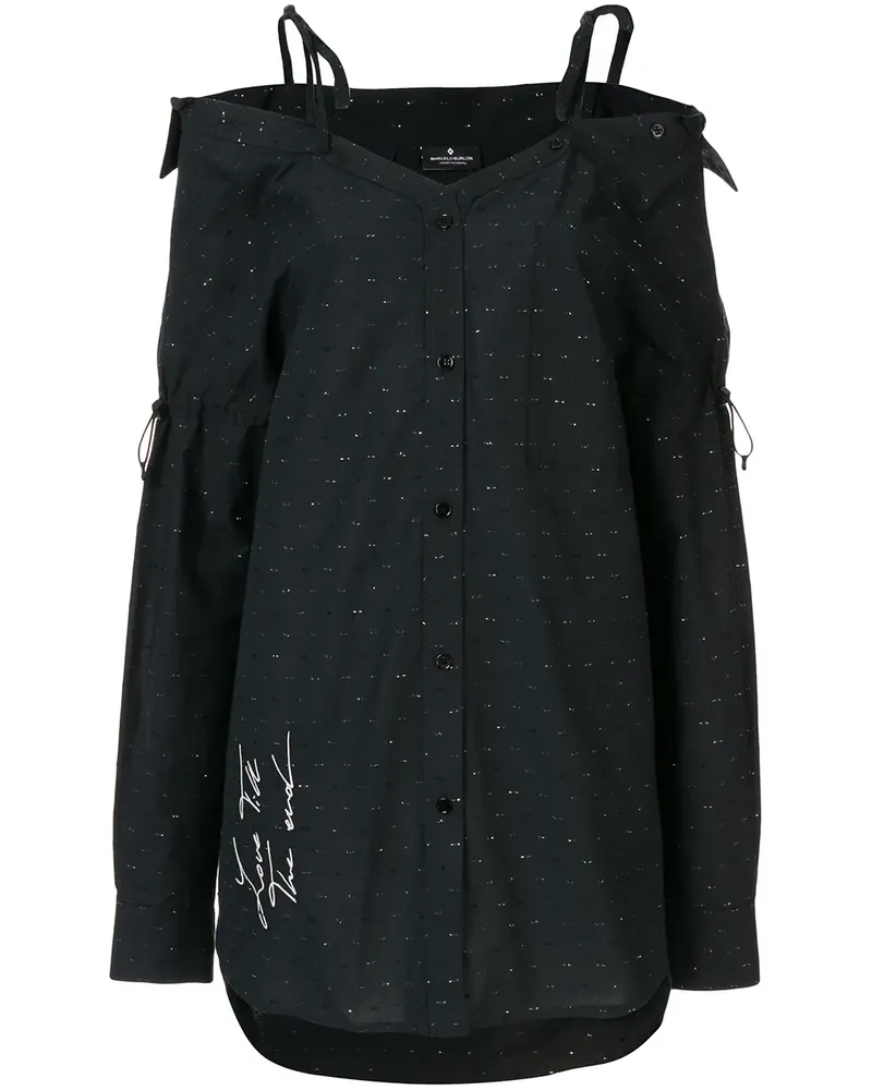 Marcelo Burlon | County of Milan Love T.T.E' Kleid - Schwarz Schwarz
