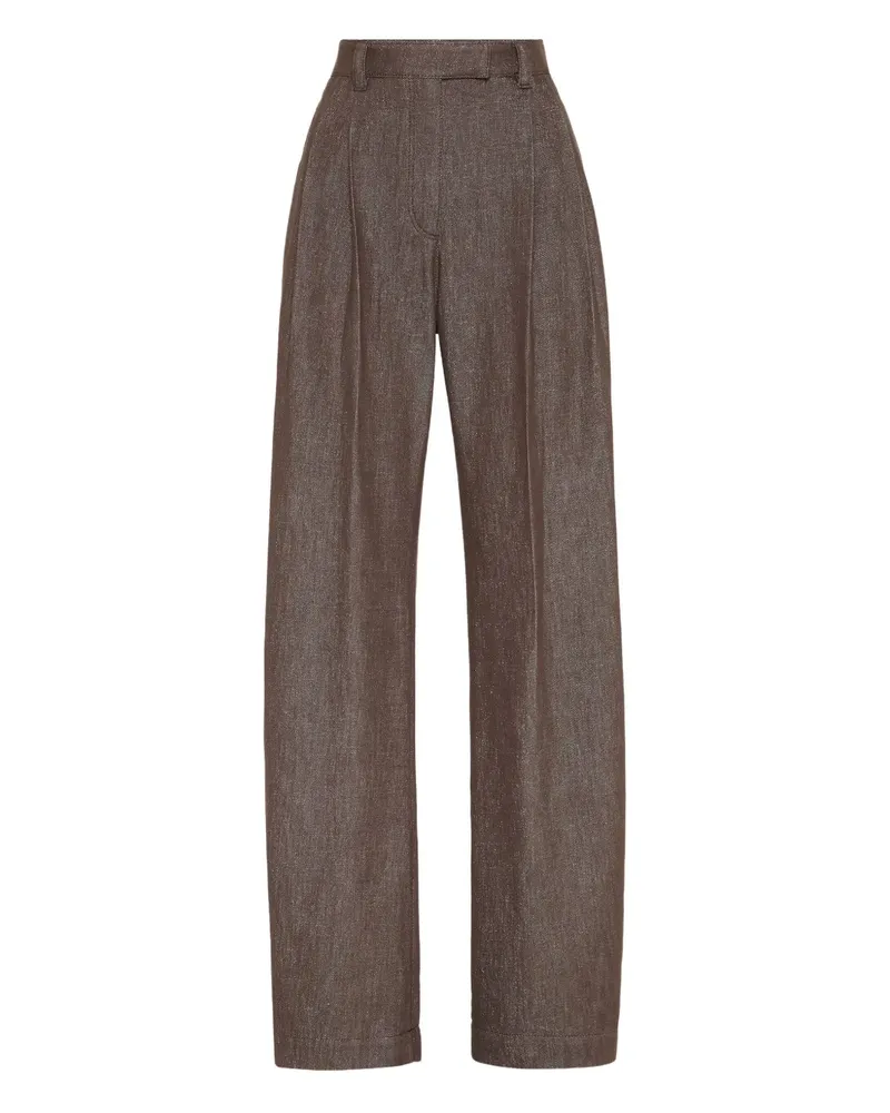 Brunello Cucinelli Hose mit lockerem Schnitt - Braun Braun