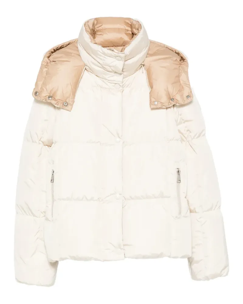Moncler Gefütterte Kapuzenjacke - Nude Nude