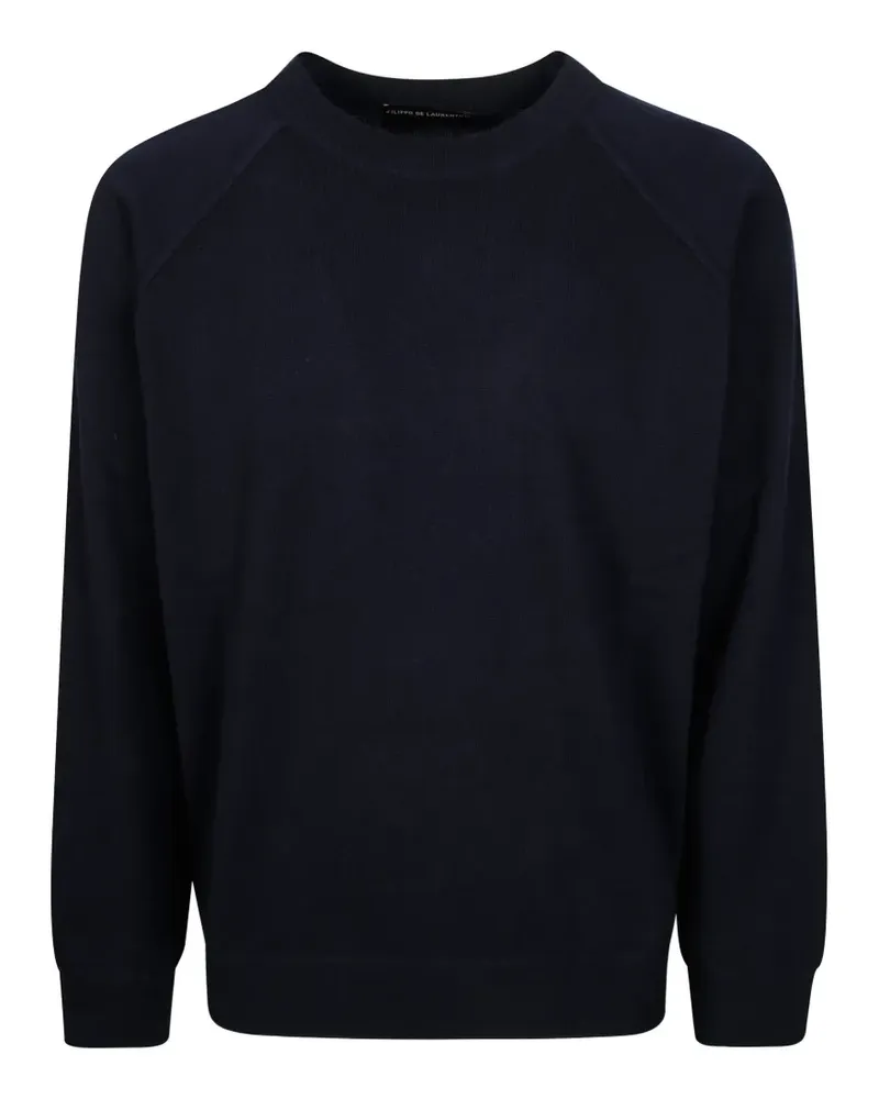 Filippo de Laurentiis Pullover mit Raglanärmeln - Blau Blau