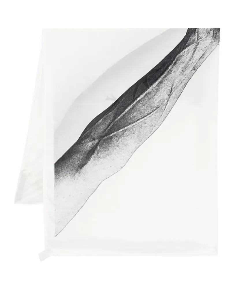 Rick Owens Flag Schal - Weiß Weiß