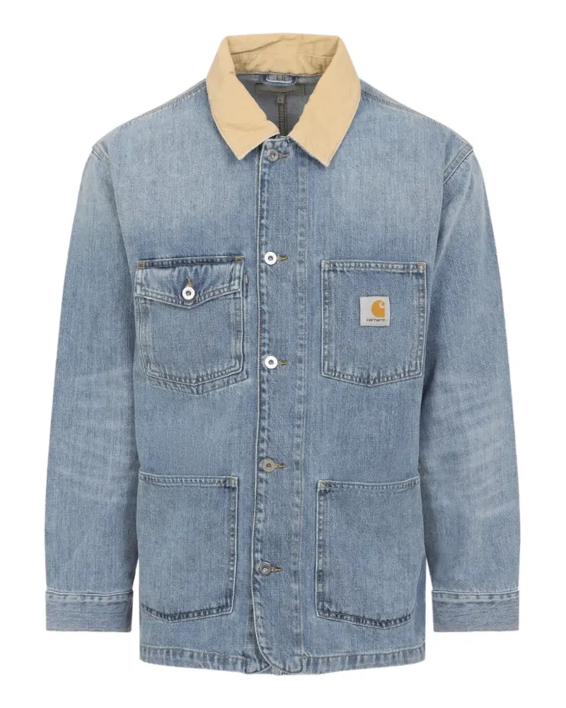 Carhartt WIP Warren Chore Jacke - Blau Blau