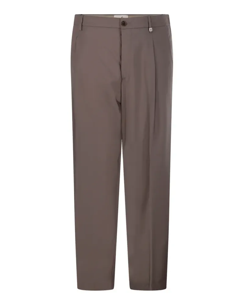 MYTHS pleated trousers - Braun Braun