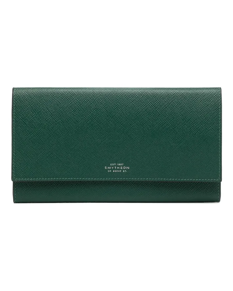 Smythson Marshall Reise-Portemonnaie - Grün Grün