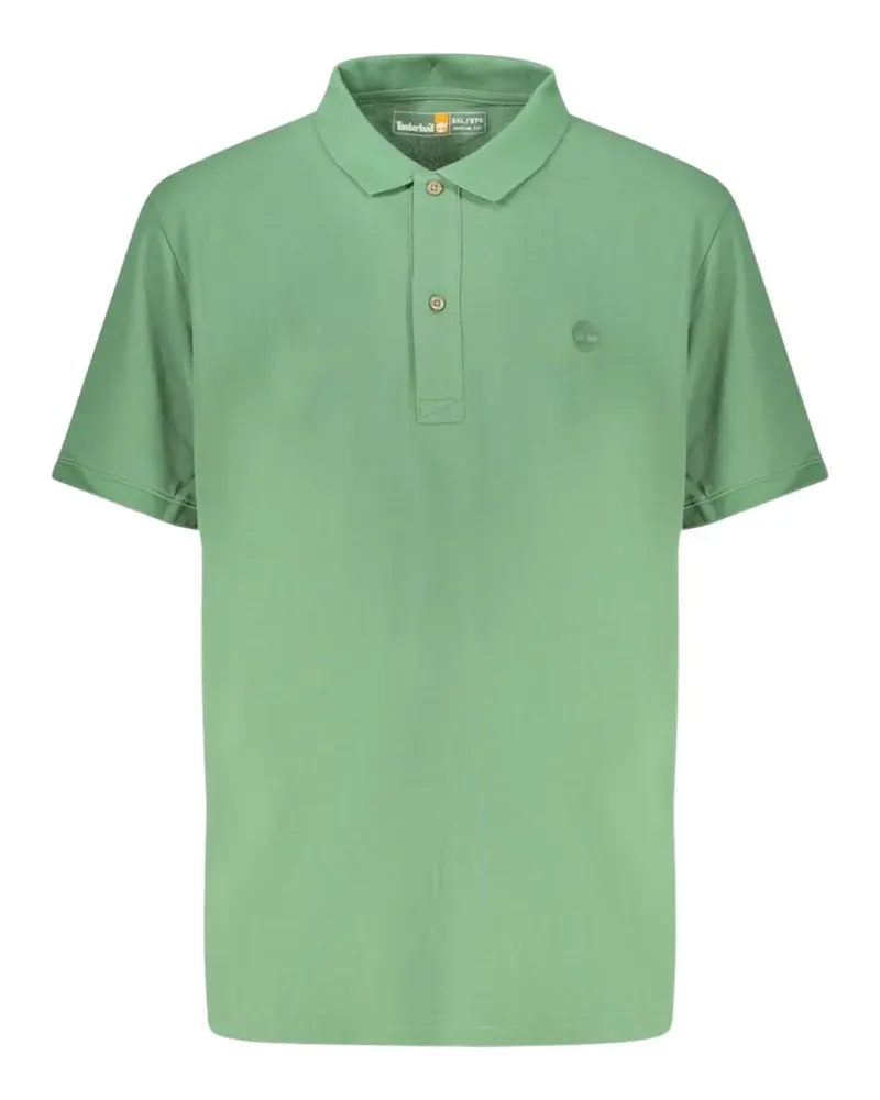 Timberland logo-embroidered polo shirt - Grün Grün