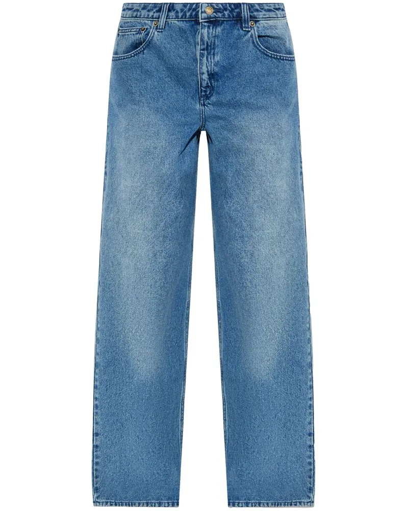 Michael Kors Jeans mit weitem Bein - Blau Blau