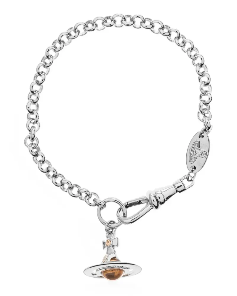 Vivienne Westwood New Petite Orb Armband - Silber Silber