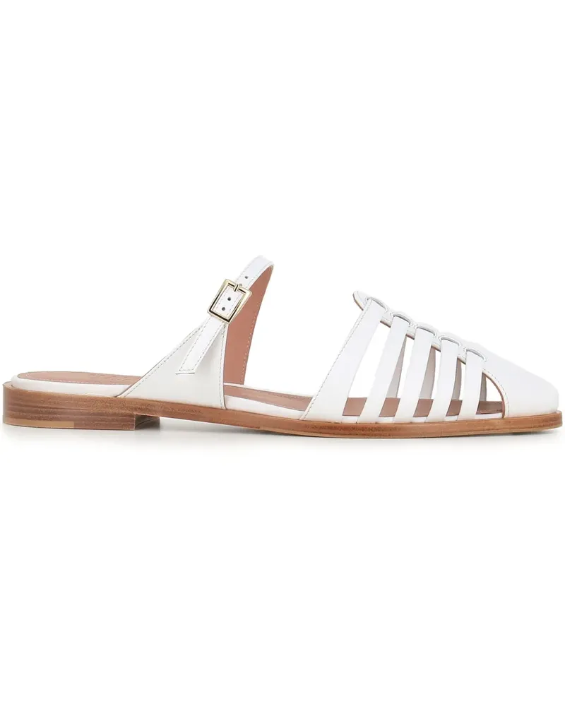 Malone Souliers Eleonora Sandalen 10mm - Weiß Weiß