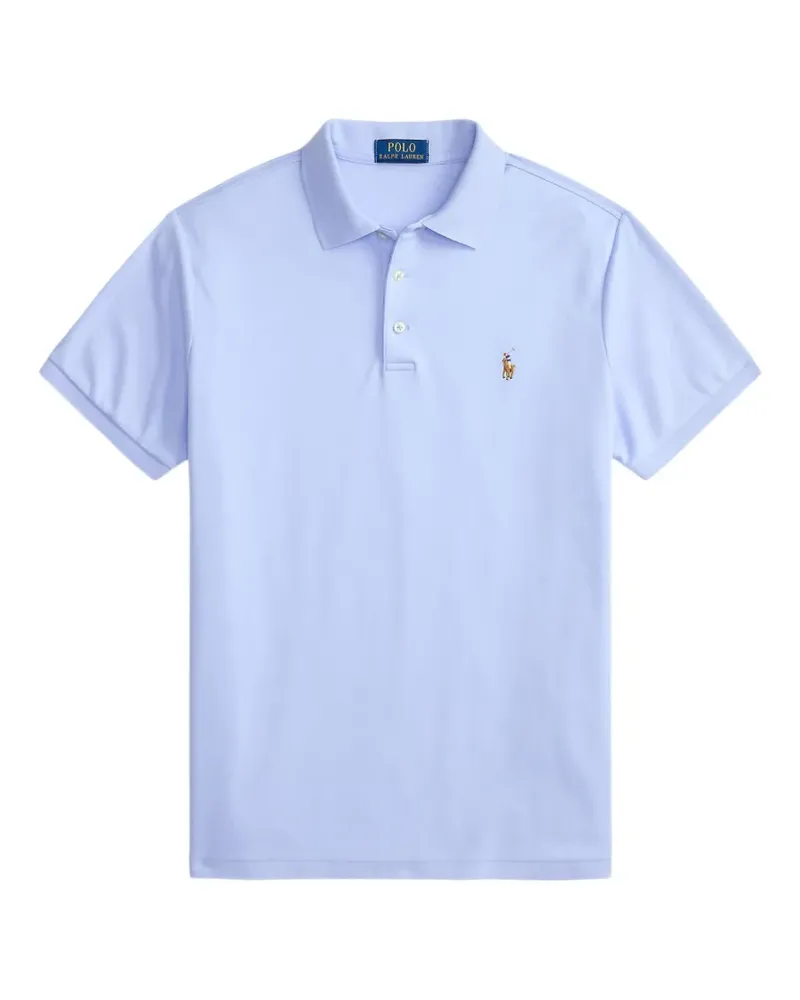 Ralph Lauren logo-embroidered polo shirt - Blau Blau