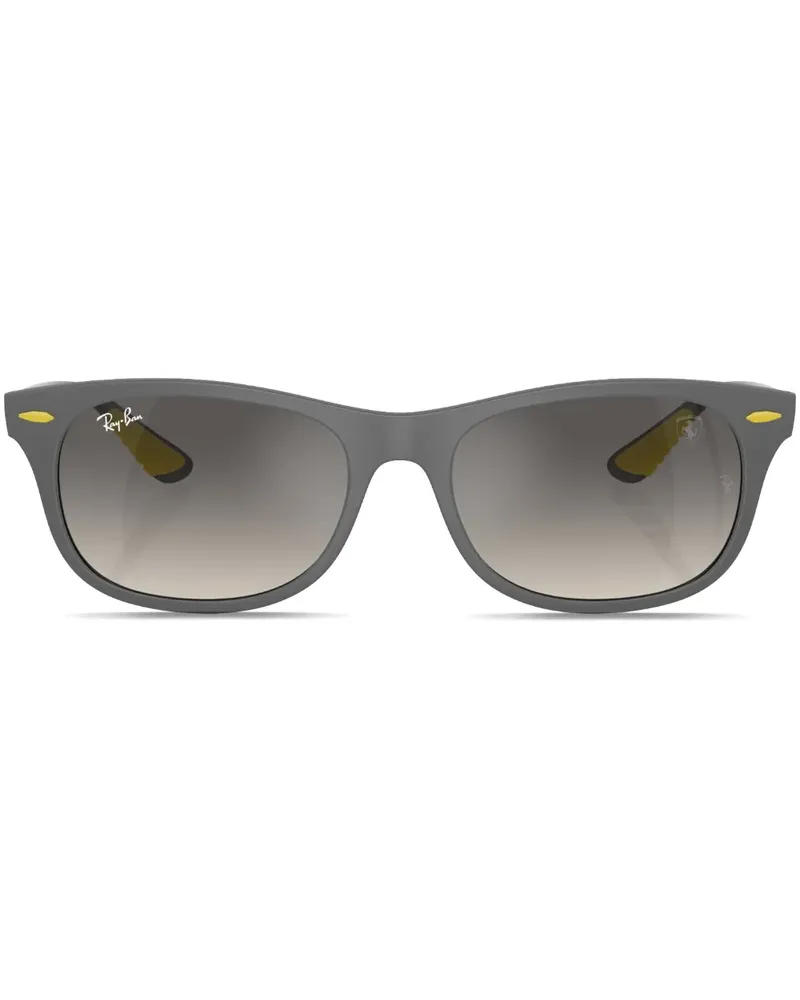 Ray Ban Sonnenbrille mit eckigem Gestell - Grau Grau