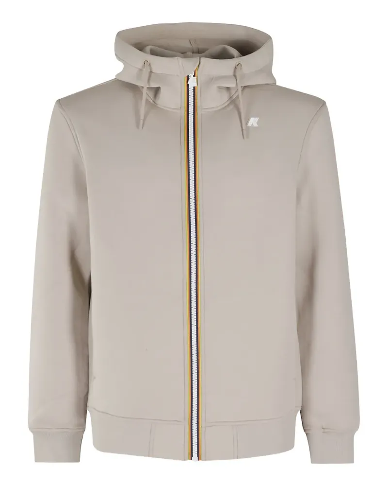 K-Way Hoodie mit Kordelzug - Nude Nude