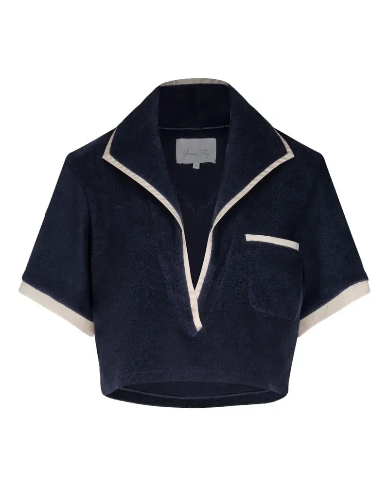 Johanna Ortiz Misty Hem Poloshirt - Schwarz Schwarz