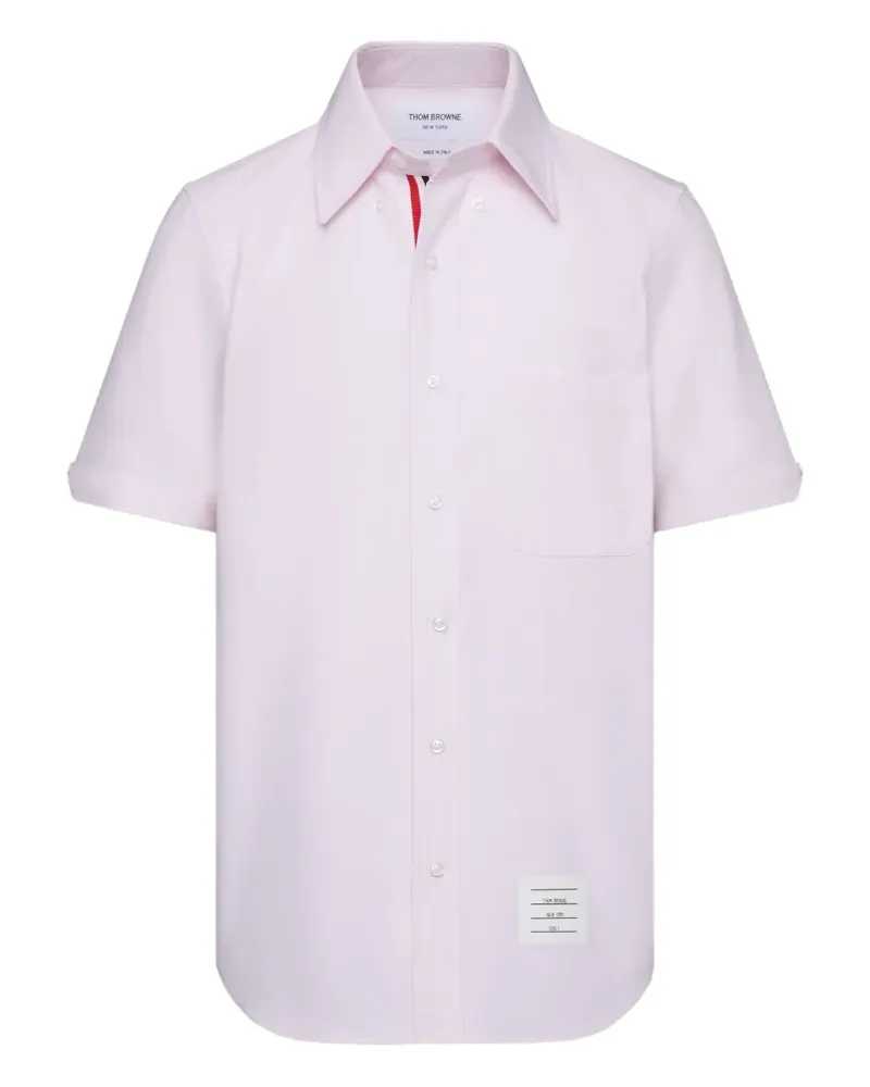 Thom Browne Hemd mit aufgesetzter Tasche - Rosa Rosa