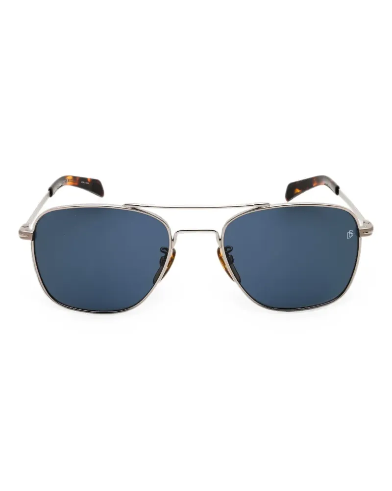 EYEWEAR by DAVID BECKHAM Getönte Pilotenbrille - Silber Silber