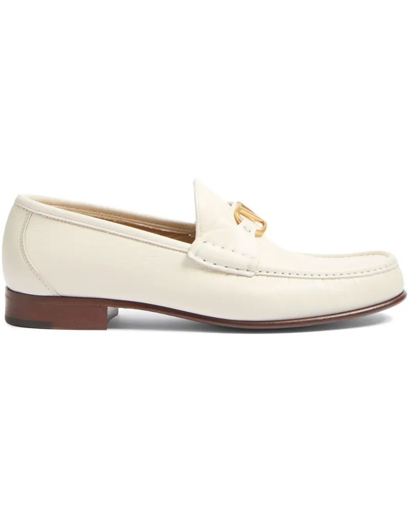 Valentino Garavani VLogo Signature Loafer - Weiß Weiß