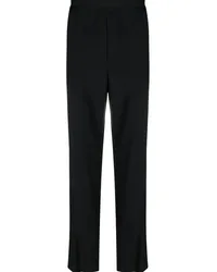 MSGM Straight-Leg-Hose mit Logo Schwarz