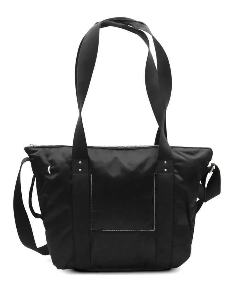 Rick Owens Tote Bag mit Riemendetail - Schwarz Schwarz