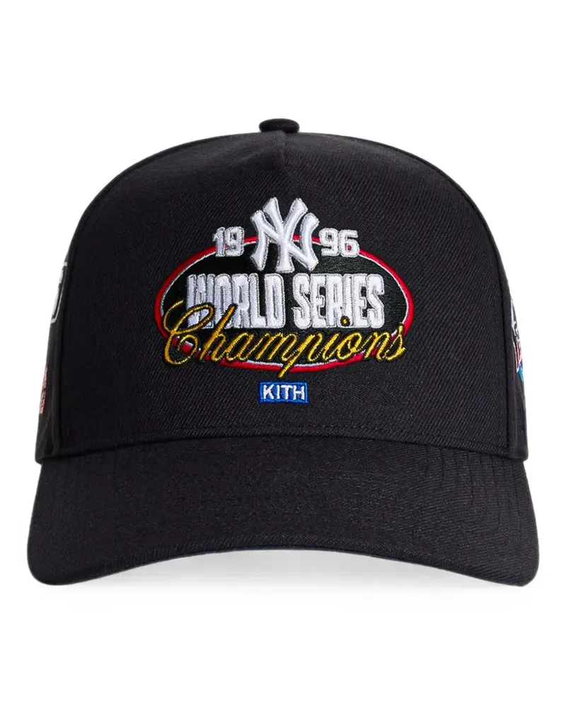 KITH New York Yankees Baseballkappe - Schwarz Schwarz