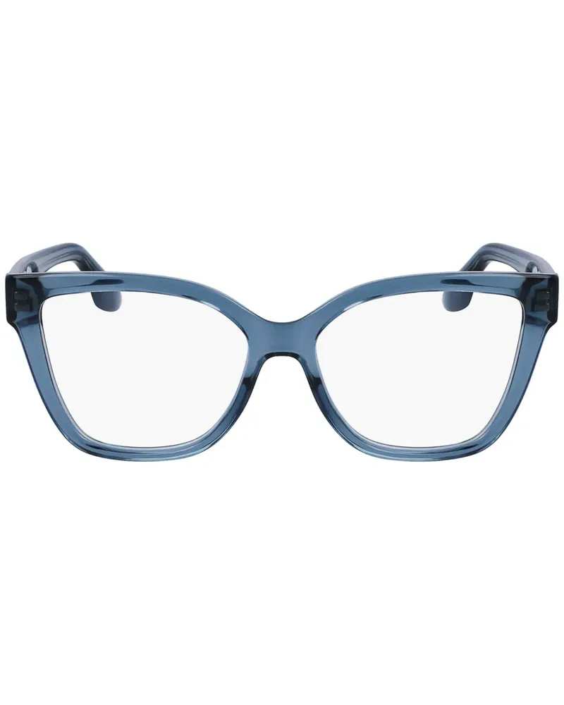 Victoria Beckham Cat-Eye-Brille - Blau Blau