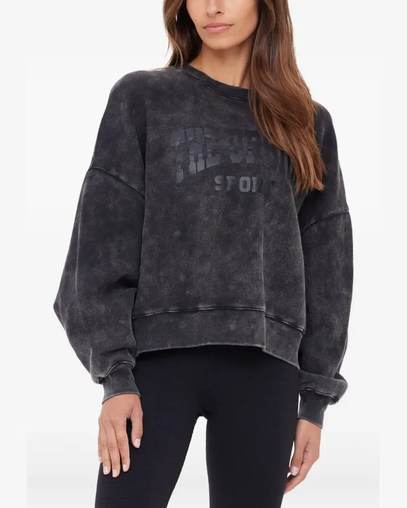 The Upside Cosmic Paloma Sweatshirt mit rundem Ausschnitt - Schwarz Schwarz