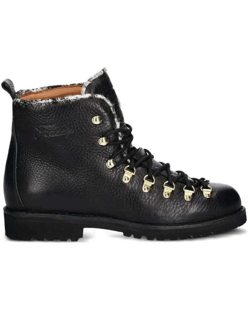 Fracap lace-up boots - Schwarz Schwarz