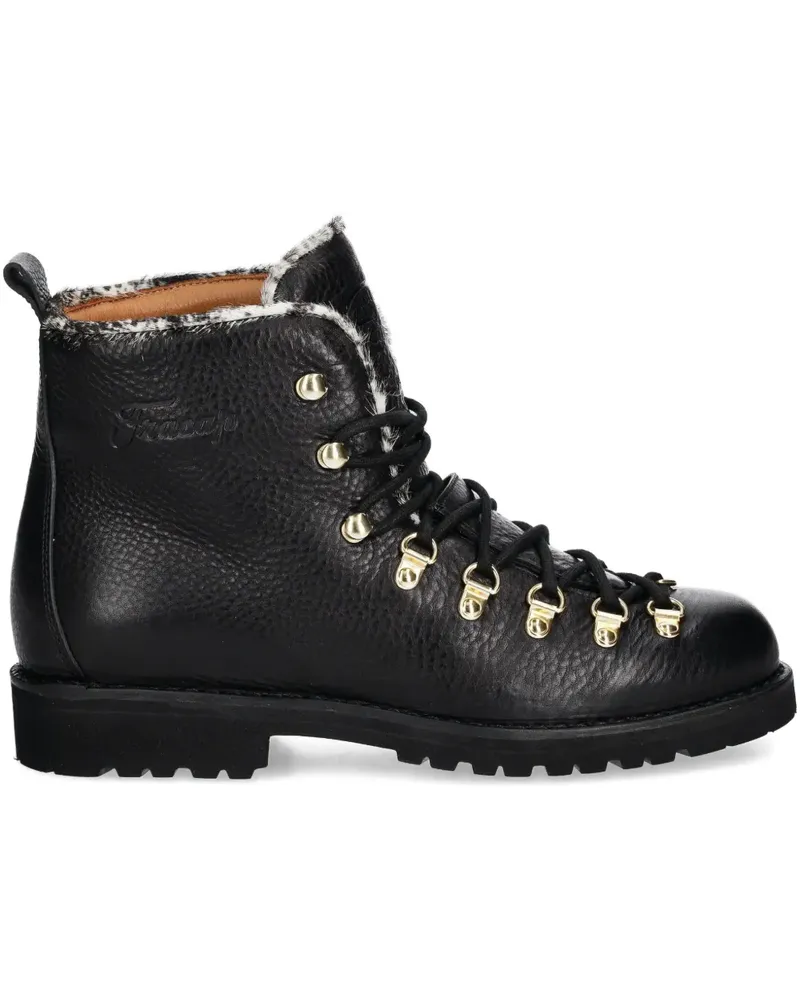 Fracap lace-up boot - Schwarz Schwarz