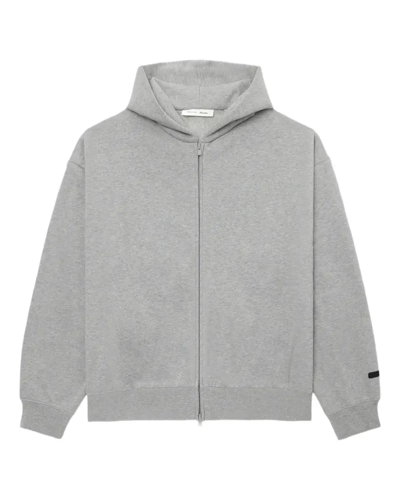 Fear of God Kapuzenjacke mit Logo-Prägung - Grau Grau