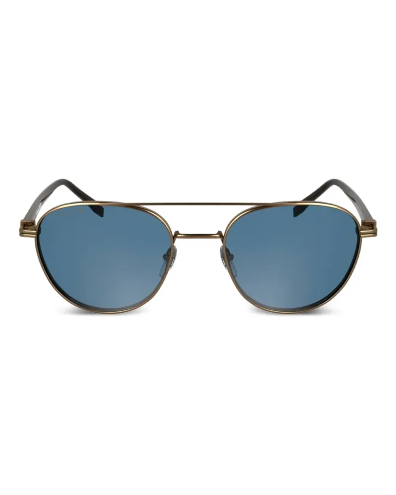 Lacoste Sonnenbrille mit Metallgestell - Gold Gold