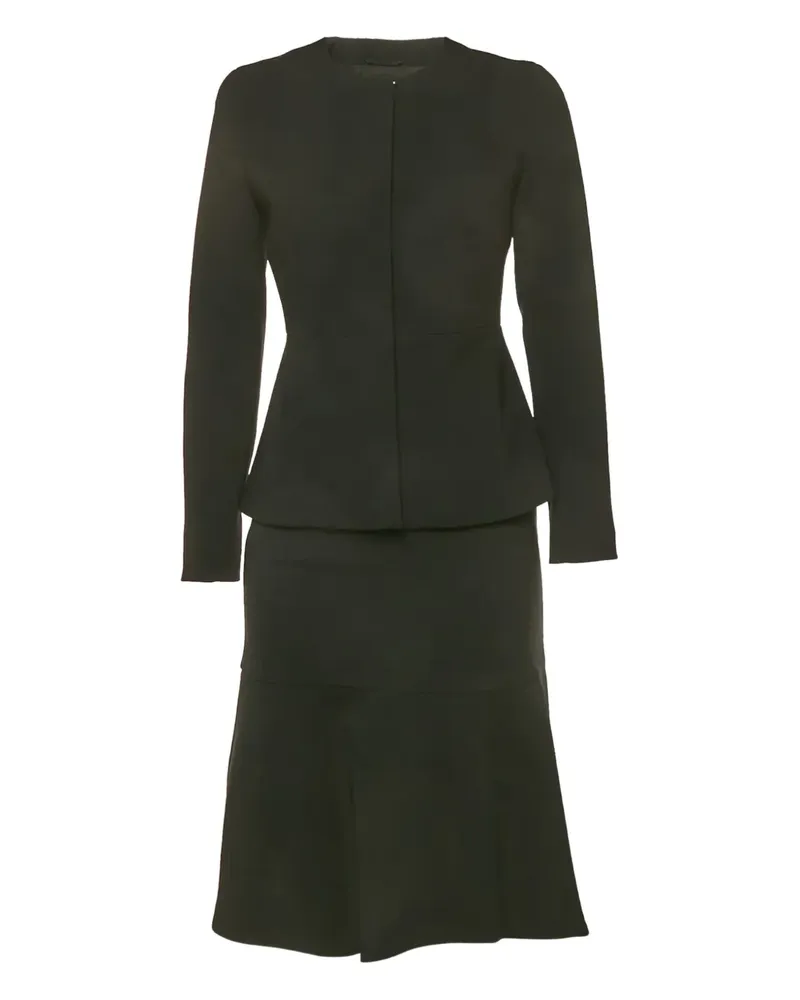 Max Mara crepe skirt suit - Schwarz Schwarz