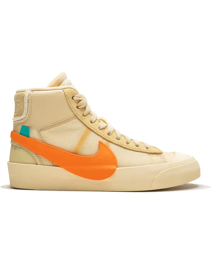 Nike The Blazer Mid' Sneakers - Nude Nude