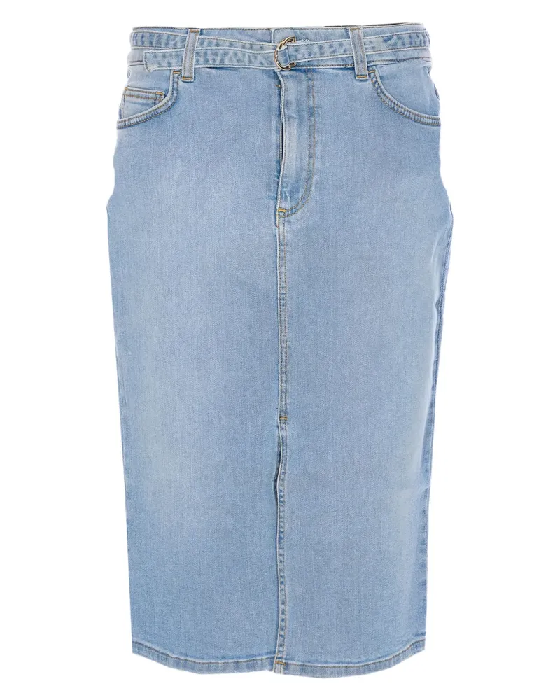 Liu Jo Bleistiftrock aus Denim - Blau Blau