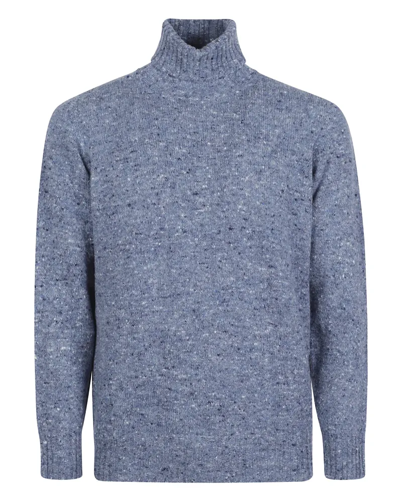 Drumohr  Pullover mit Rollkragen - Blau Blau