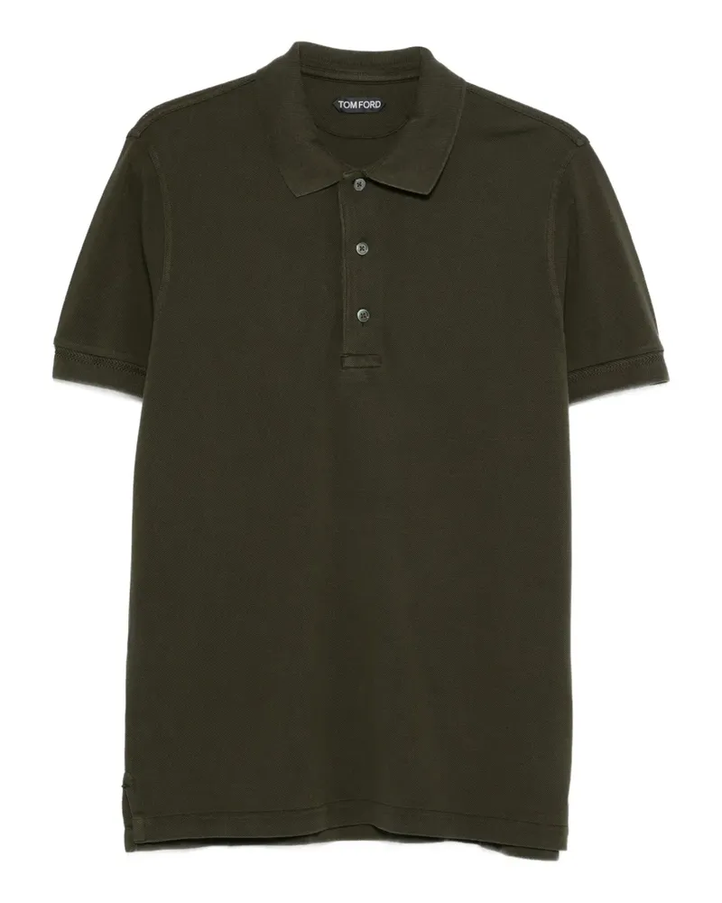 Tom Ford button-fastening polo shirt - Grün Grün