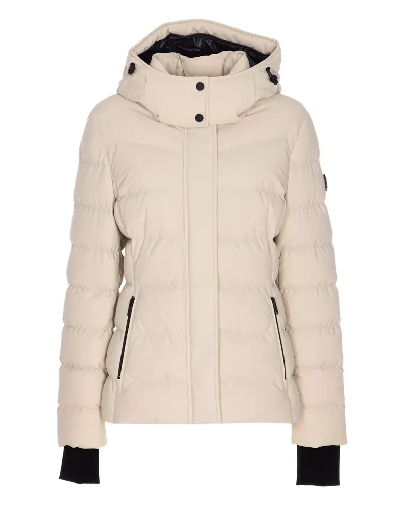 Moose Knuckles Daunenjacke mit Kapuze - Nude Nude