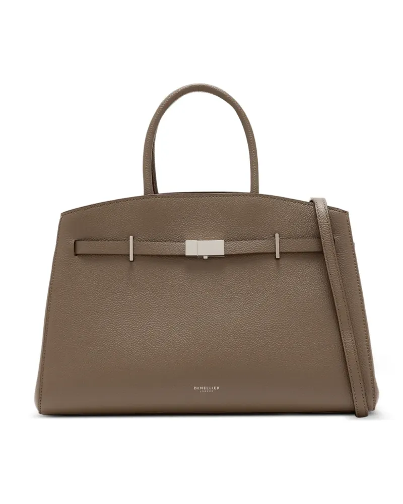 DeMELLIER silver hardware cross body bag - Braun Braun