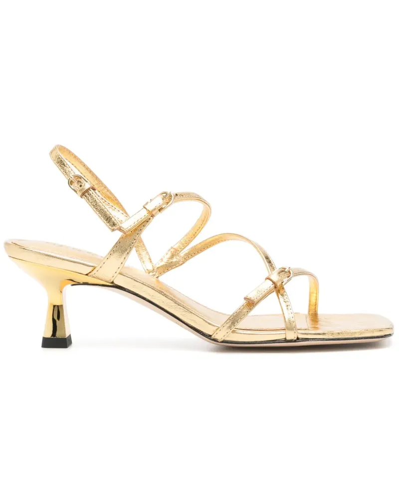 Sandro Klassische Sandalen 60mm - Gold Gold