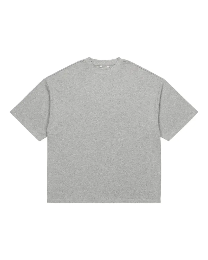 Entire Studios Kastiges T-Shirt - Grau Grau