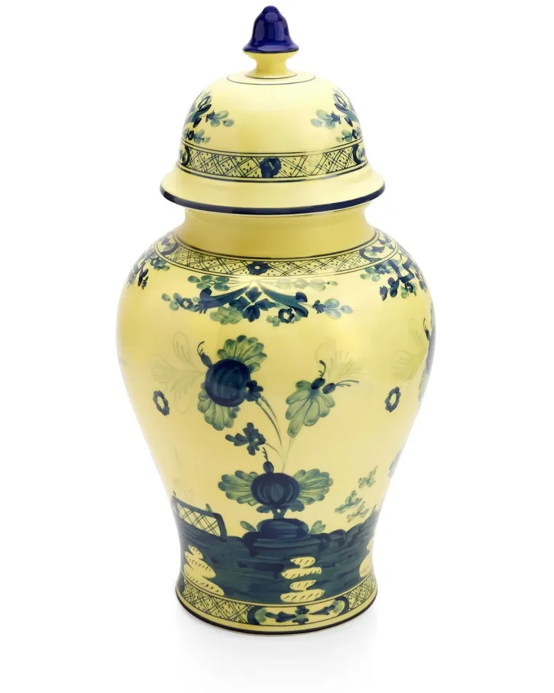 Ginori 1735 Potiche Blumenvase - Gelb Gelb