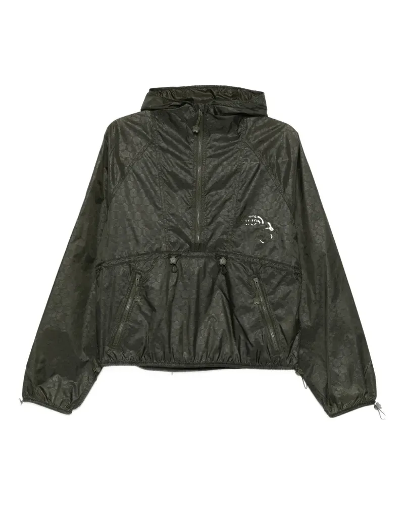 The North Face x Cecilie Bahnsen patterned hooded jacket - Grün Grün