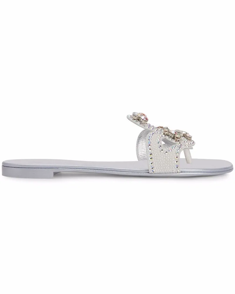 Giuseppe Zanotti Turchesite Sandalen - Silber Silber