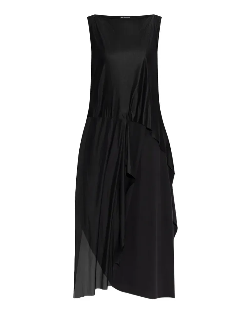 Y-3 draped dress - Schwarz Schwarz